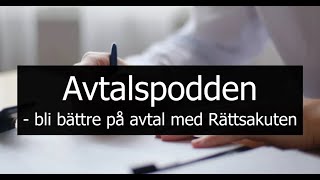 Avtalspodden  Konsumenttjänstlagen [upl. by Camella]