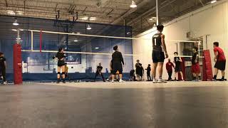 Open Gym Volleyball 22320 Windy City Fieldhouse [upl. by Emya]