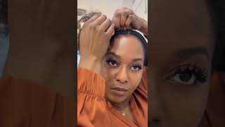 Easy curly hairstyle for black girls with short hair shorts naturalhair curlyhair easyhairstyles [upl. by Atsillak992]