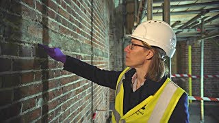 Witch marks discovered at Clandon Park [upl. by Nivloc644]