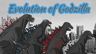 Evolution of Godzilla 19542021 [upl. by Jabon814]