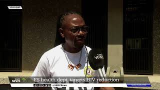 Free State Health Dept targets HIV reduction [upl. by Fonz]