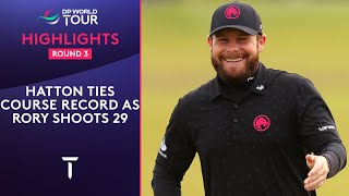 Round 3 Highlights  Tyrrell Hatton Shoots 61  2024 Alfred Dunhill Links Championship [upl. by Arela]