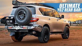 The BEST Rear Bar For A Y62 Patrol Full Bar Review [upl. by Yvel]