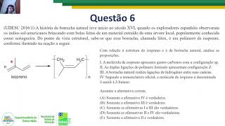 POLÍMEROS  QUÍMICA  Resolução de Exercícios [upl. by Llertnod]