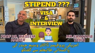 Stipend Visa amp Interview Process  International PhD Students [upl. by Montano564]