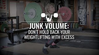 Junk Volume Excess that Prevents Progress [upl. by Attenyt465]