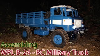 Assembling  RC Military Truck Gaz66 [upl. by Firman]