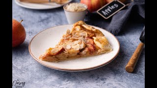 Easy Apple Galette Recipe With Puff Pastry [upl. by Aphrodite]