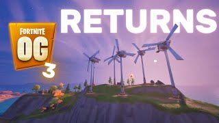 Fortnite Chapter 3 OG might finally be here [upl. by Annuaerb]