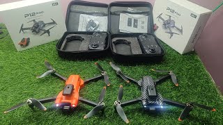 P12 pro Unboxing and flying [upl. by Oslec]