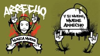 Arrechos  Arrecho nunca muere y si muere muere arrecho Letra [upl. by Dahij]