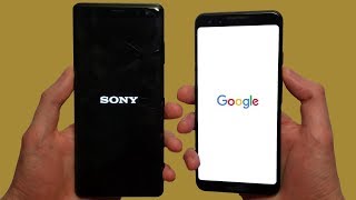 Sony Xperia XZ3 vs Google Pixel 3 Speed Test Camera Test amp Speakers [upl. by Brande477]