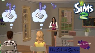 Going to School  Cherryblossom Springs S01E07  Lets Play Sims 2 [upl. by Greenburg645]