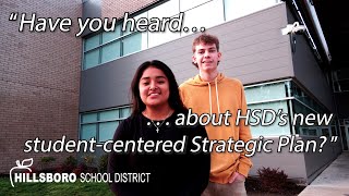 202327 Hillsboro School District Strategic Plan Student Video [upl. by Dredi671]