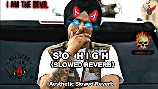 SO HIGH  Slowed Reverb Video  Sidhu Moosa Wala ft BYG BYRD  sidhumoosewala sohigh [upl. by Belamy462]