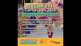 🔴 LANZAMIENTO CARNAVALES 2025 08122024 [upl. by Yrrad211]