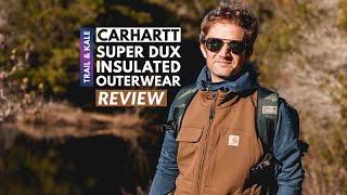 CARHARTT VEST REVIEW Super Dux SherpaLined Insulated Vest Jacket [upl. by Ayekram]