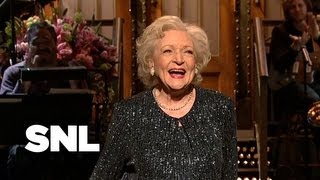 Betty White Monologue Facebook  Saturday Night Live [upl. by Mara609]