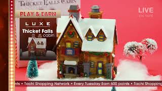 Tachi Shopping Network November LUXE Thicket Falls Cabin [upl. by Necyla]