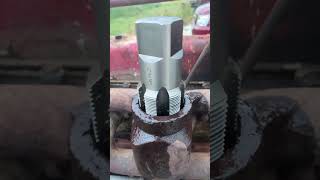 Successful manifold repair with a new tap Wartime Farmall H [upl. by Lear]