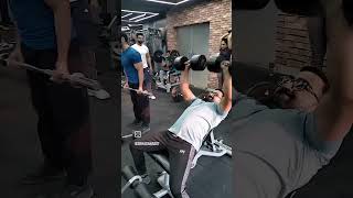 Incline bench press  chest workout trendinhshorts trendingreel viralreel viralgymreel gymlove [upl. by Madeline]