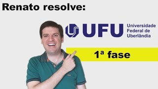 UFU 2018  2 Questão 39 [upl. by Yt]