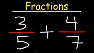 Fractions Basic Introduction  Adding Subtracting Multiplying amp Dividing Fractions [upl. by Norek116]