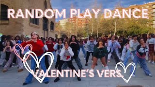 KPOP RANDOM PLAY DANCE IN PUBLIC SPAIN by BlackOut valentines vers [upl. by Jezrdna]