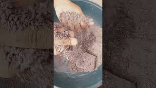 red dust chalk blocks crushing asmr chalkcrushing viralviralshorts sorts [upl. by Goldfinch]