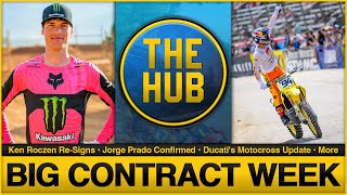 Ken Roczen Jorge Prado Sign • Ducati Latest  Motocross Latest [upl. by Merl]