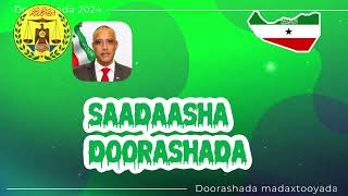 10292024  Saadaasha Doorashada Somaliland Country song Election in Somaliland [upl. by Ashelman383]