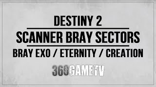 Destiny 2 Scanner Bray Sectors  Augment Bray Exoscience  Eternity  Creation Triumph Guide [upl. by Namialus997]