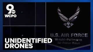 WrightPatterson Air Force Bases airspace shut down due to unidentified drones [upl. by Nylrac]