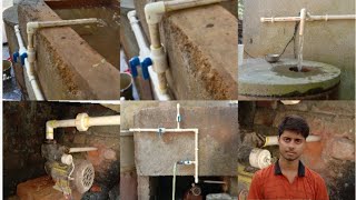 How to Fill 4 different water tank with single Motor Ek pump sai 4 tanki kaise vare Tullu pump [upl. by Ilojne]