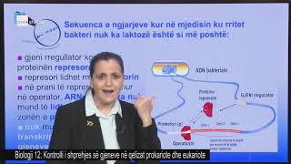 Biologji 12  Kontrolli i shprehjes së gjeneve në qelizat prokariote dhe eukariote [upl. by Van66]