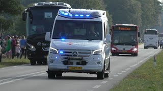 Primeur Medische Dienst Rode Kruis ambulance 30132 met spoed tijdens herdenking Market Garden [upl. by Nylirehc]