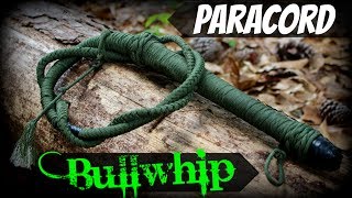 Paracord Bullwhip TESTING [upl. by Zoarah373]