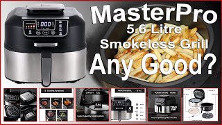 MasterPro 56 Litre Smokeless Grill  Any good [upl. by Malinda539]