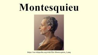 Montesquieu [upl. by Adnana]