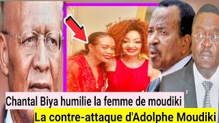 Paul et Chantal Biya chassent lépouse dAdolphe MoudikiLa contreattaque dAdolphe Moudiki [upl. by Hnah946]