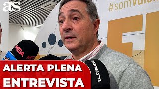 Saltan las ALARMAS por ALERTA ROJA en VALENCIA en plena ENTREVISTA a SALVADOR GOMAR [upl. by Eniad]