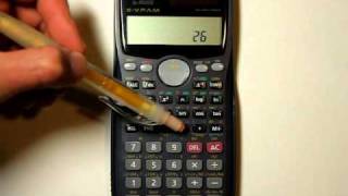 Casio fx991MS  Display and key test [upl. by Naji466]