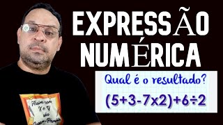 COMO RESOLVER EXPRESSÕES NUMÉRICAS \Prof BERG  10min [upl. by Amihc]