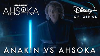 Anakin vs Ahsoka  Star Wars Ahsoka Episode 5  Disney [upl. by Grantley]