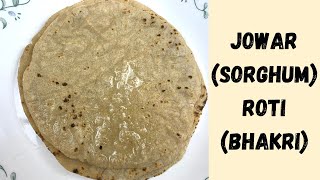 Jowar Sorghum Roti  Two Easy Ways To Make Jowar Roti  Glutenfree Millet Roti Jwarichi Bhakri [upl. by Audry]