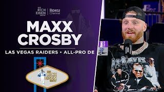 Raiders DE Maxx Crosby Talks Antonio Pierce Super Bowl LVIII amp More w Rich Eisen  Full Interview [upl. by Zeph498]