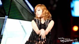 Fancam 111229 Taeyeon  SBS Gayo Daejun Opening [upl. by Marv]