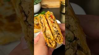 Arabic Paratha Mutabbaq shortrecipes fypage viralshorts arabic recipe fypage foodie fyp [upl. by Annadal]