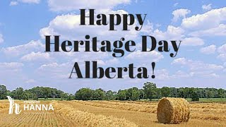 Happy Heritage Day in Alberta [upl. by Uv]